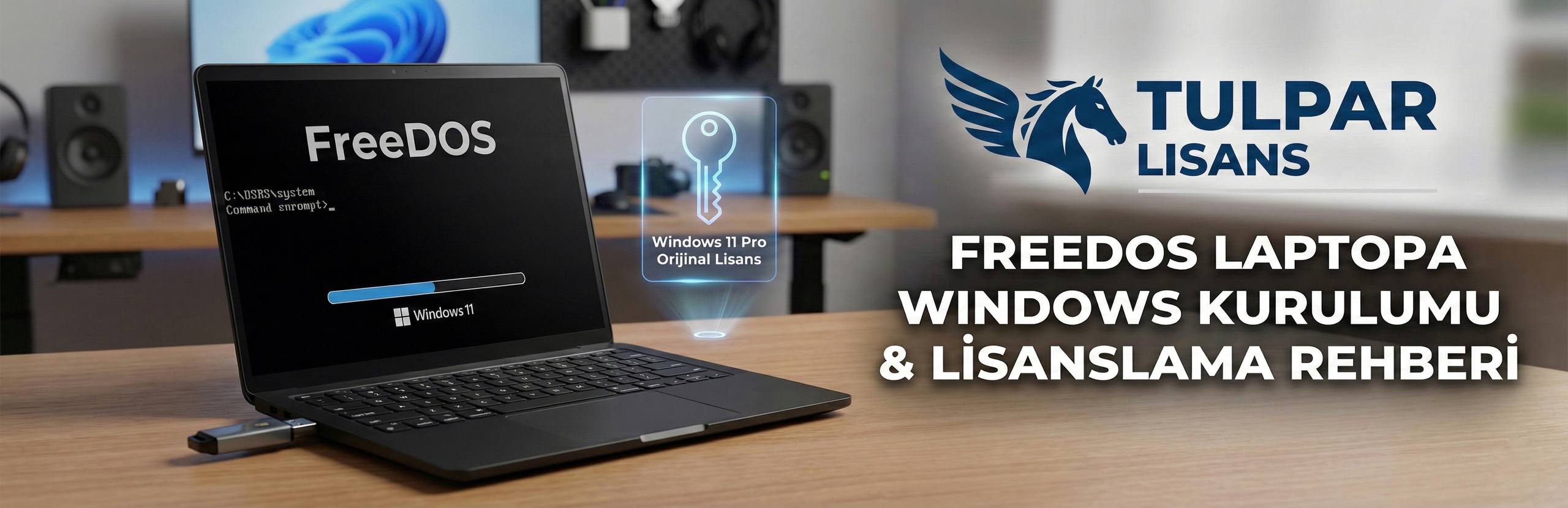 FreeDOS Laptopa Windows Nasıl Kurulur? Lisanslama ve Kurulum Rehberi