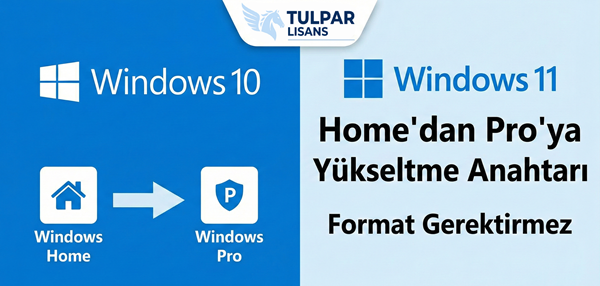 Windows 10/11 Home to Pro Yükseltme Anahtarı Windows 10/11 Home to Pro Yükseltme Anahtarı