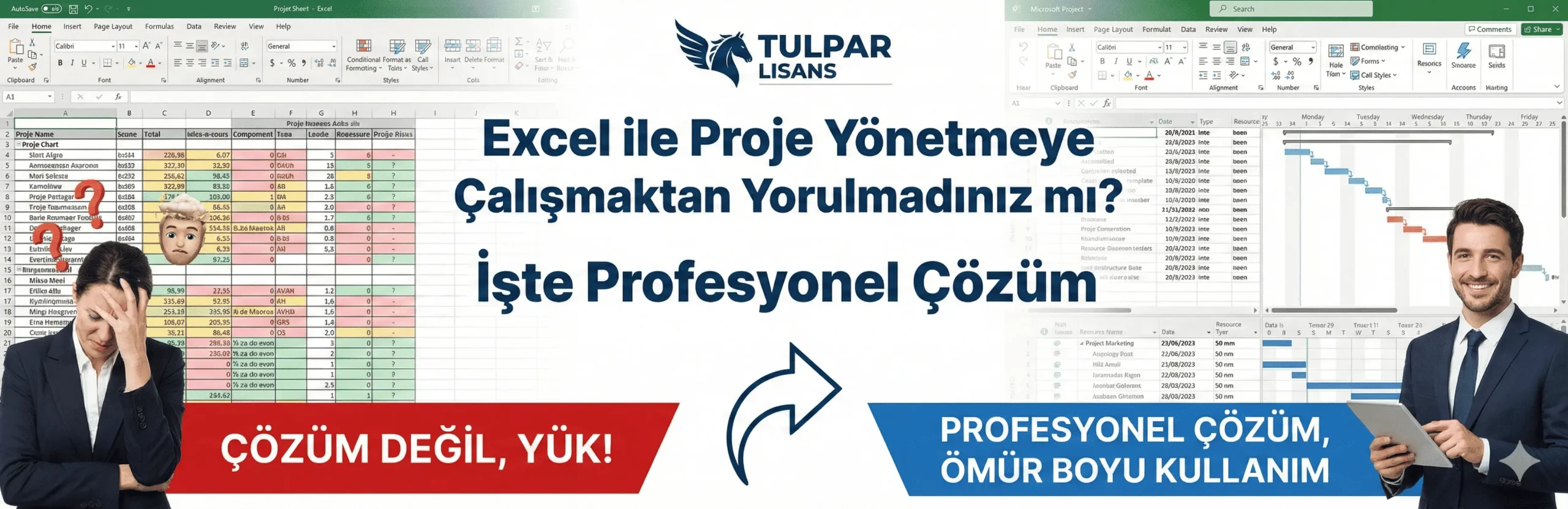 Excel ile Proje Yönetmeye Çalışmaktan Yorulmadınız mı